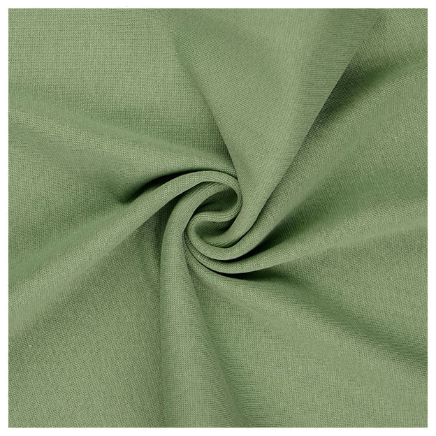 Stoffpaket French Terry Blumen und uni mit Bündchen