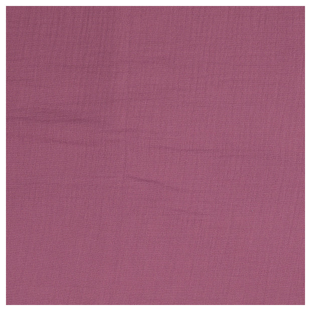 Musselin Baumwolle brombeer