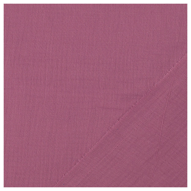 Musselin Baumwolle brombeer