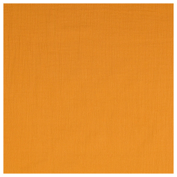 Musselin Baumwolle senfgelb