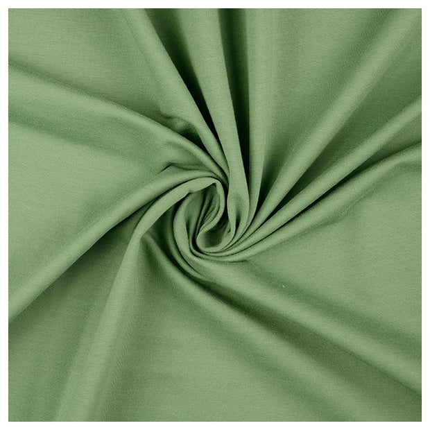 French Terry uni hellgrün