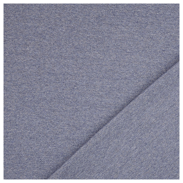 Bündchen rauchblau meliert