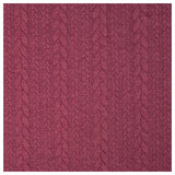 Zopf Jacquard/ Jersey pflaume