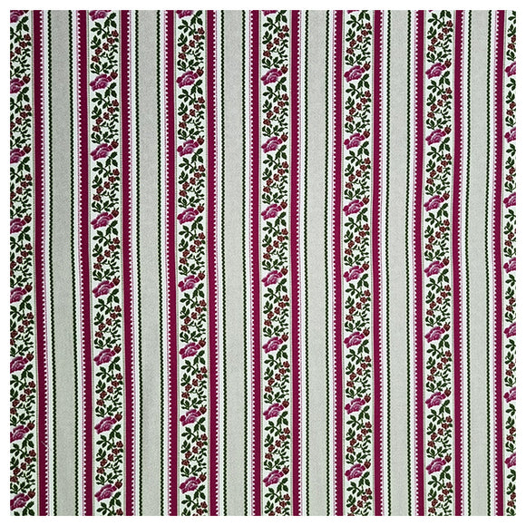 Baumwollsatin mehrfarbig bedruckt grau/fuchsia
