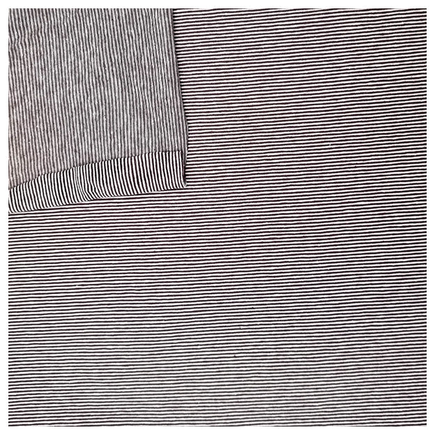 Jersey Streifen schmal violett und weiß