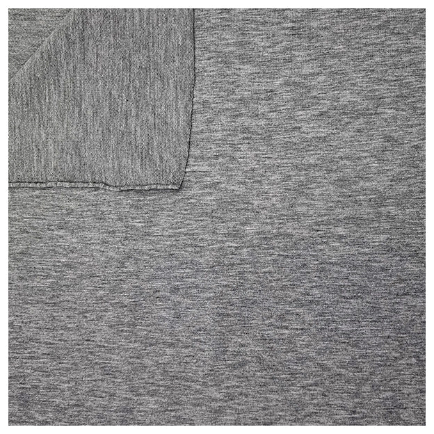 French Terry hellgrau meliert