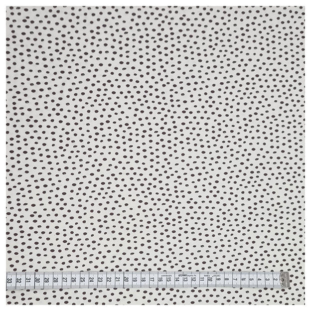 Jersey dots naturweiß