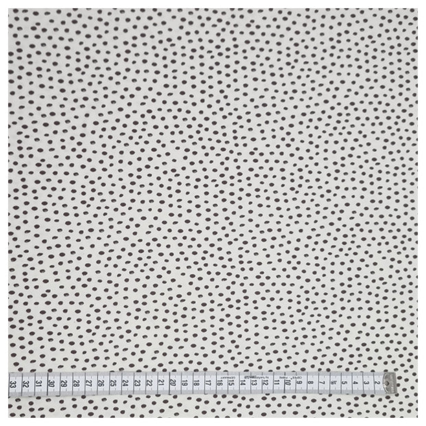 Jersey dots naturweiß