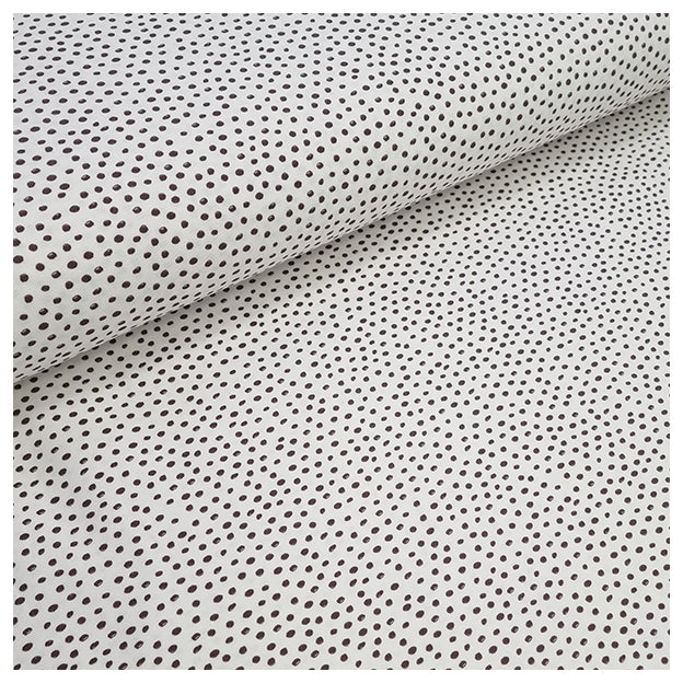 Jersey dots naturweiß