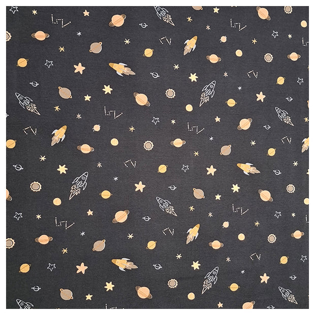 Jersey Space schwarz