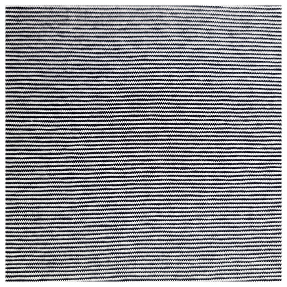 Jersey Streifen schmal navy und weiß
