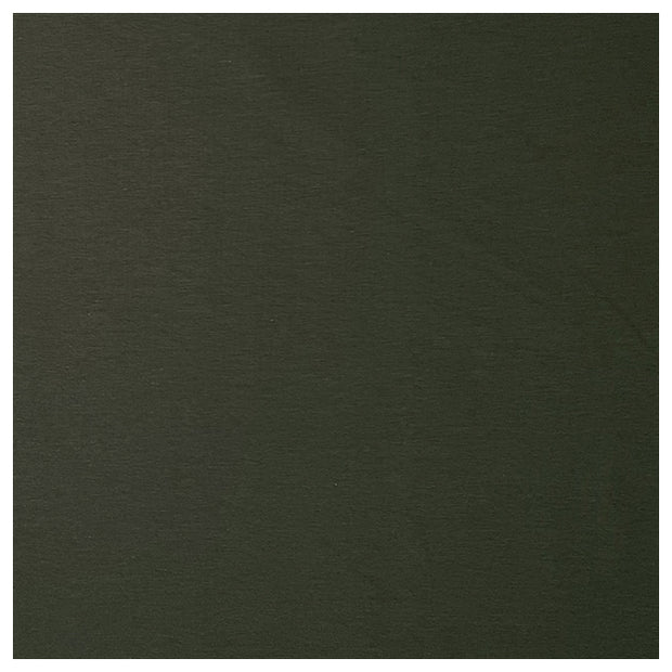 Baumwolljersey uni waldgrün