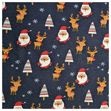 Jersey Weihnachten dunkelblau