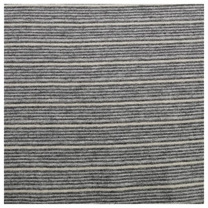 Bündchen Streifen beige und grau
