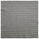 Bündchen Streifen beige und grau