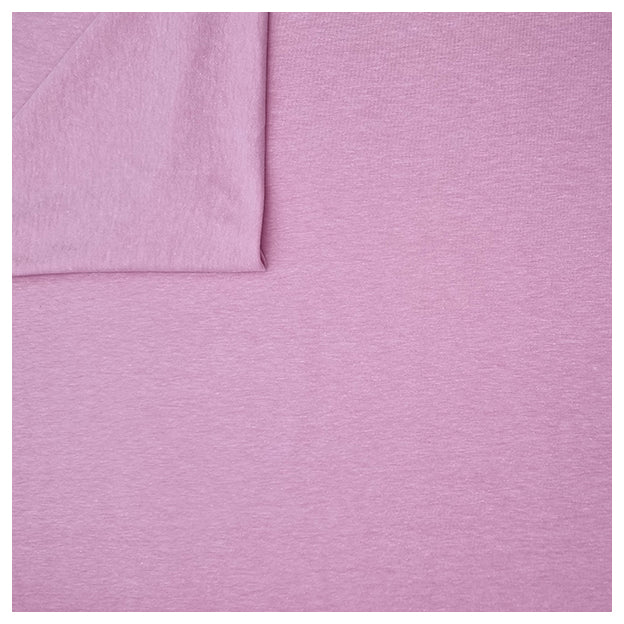 Baumwolljersey hellrosa meliert