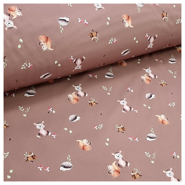 Softshell Waldtiere braun