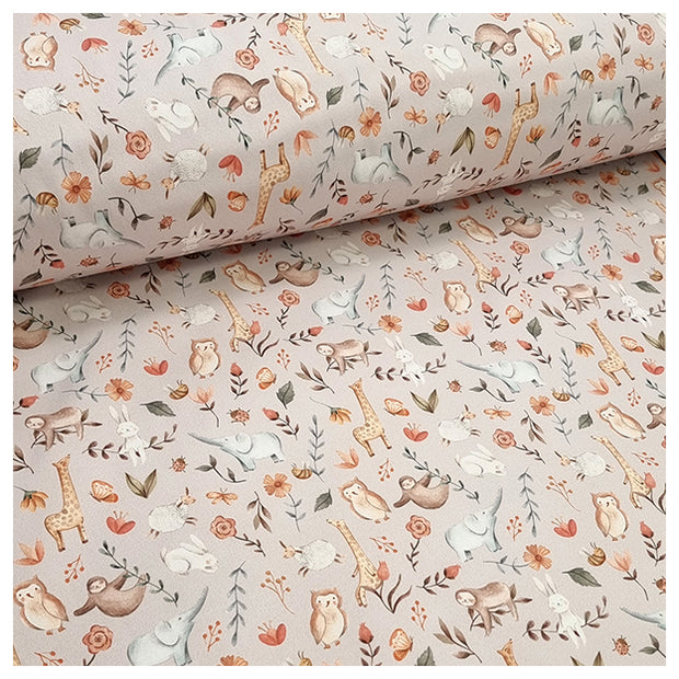 Softshell Wildtiere beige