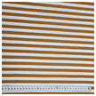 Jersey Streifen ocker und weiß 10mm
