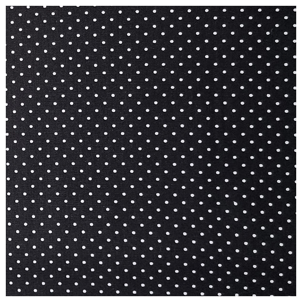 Baumwolle mini Tupfen schwarz und weiß