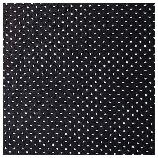 Baumwolle mini Tupfen schwarz und weiß