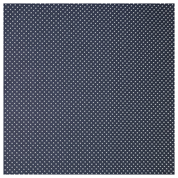 Baumwolle mini Tupfen dunkelblau und weiß