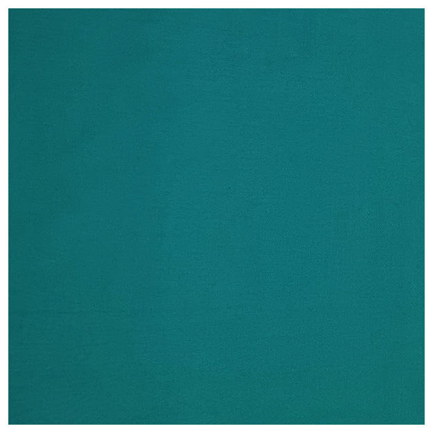 Baumwolle Satin uni petrol