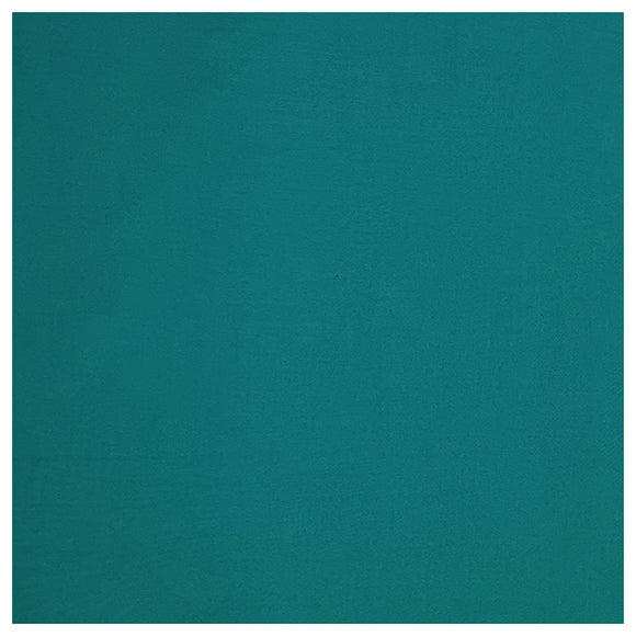 Baumwolle Satin uni petrol