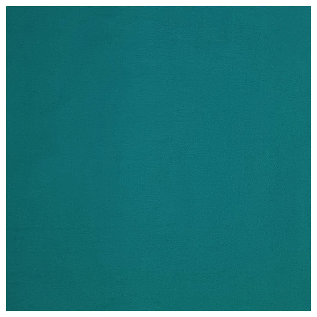 Baumwolle Satin uni petrol