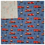 Jersey Feuerwehr blau