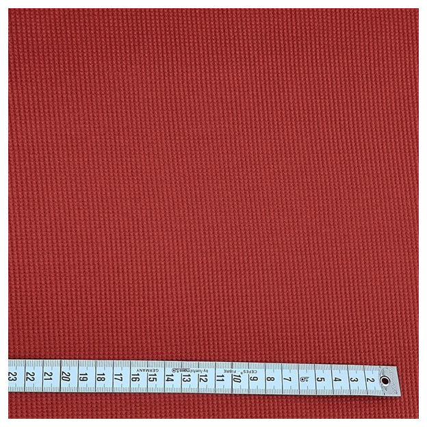 Waffelstoff Jersey burnt brick