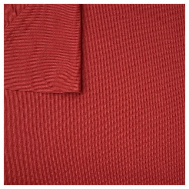 Waffelstoff Jersey burnt brick