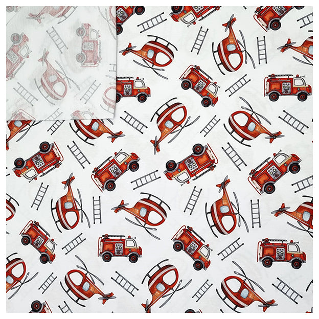 Jersey Feuerwehrautos weiß