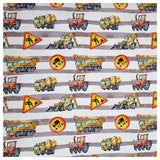 Jersey Baustelle mit Streifen