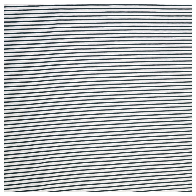 Jersey Streifen altgrün und weiß