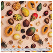 Canvas Tropical Fruit Digital