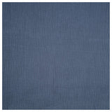 Musselin Baumwolle indigo