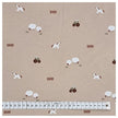 Jersey Bauernhof beige