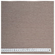 Jersey Streifen dunkelbraun und weiß 2mm