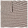 Jersey Streifen dunkelbraun und weiß 2mm