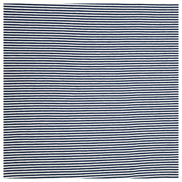 Jersey Streifen kobalt und weiß