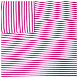 Jersey Streifen fuchsia und weiß