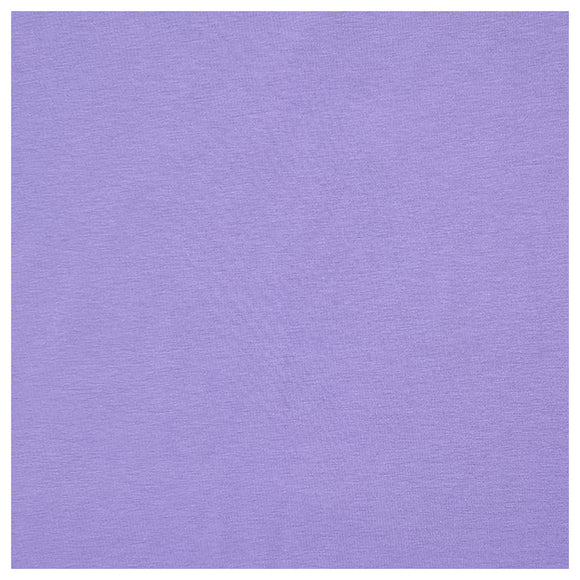 Baumwolljersey uni lila rose