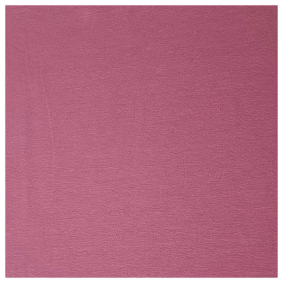 Baumwolljersey uni mauve