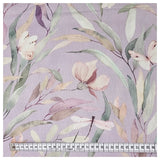 Canvas Digital Blumen lilac