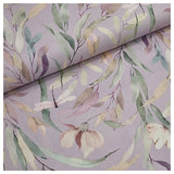 Canvas Digital Blumen lilac