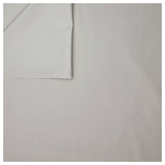 Baumwolle Satin uni beige