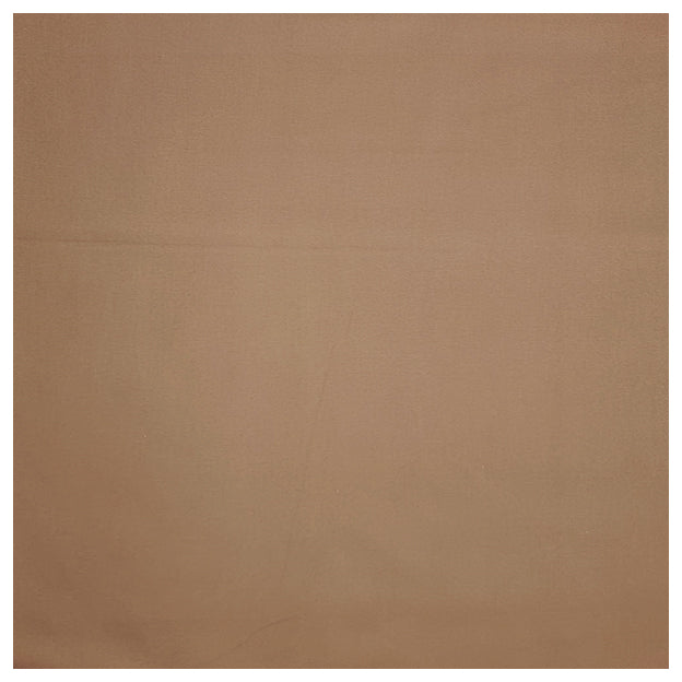 Baumwolle Satin uni braun