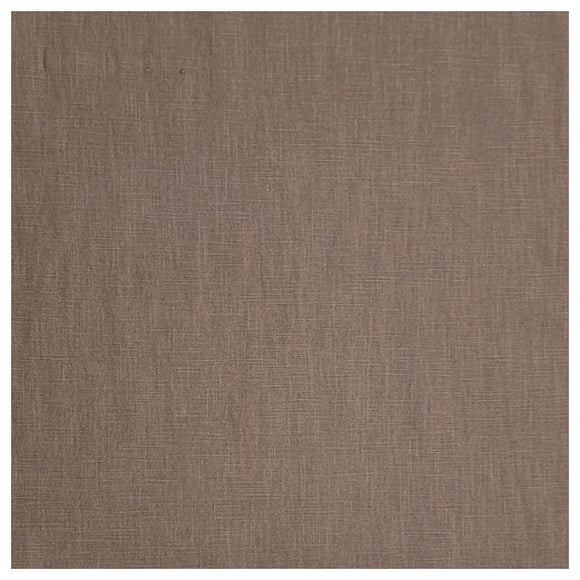 Leinen uni taupe