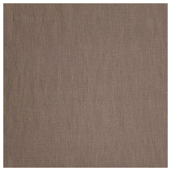 Leinen uni taupe